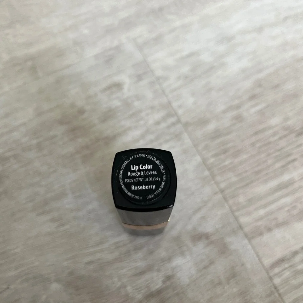 Bobbi Brown Roseberry Lip Color Lipstick 0.12 oz NIB Discontinued Rare Makeup